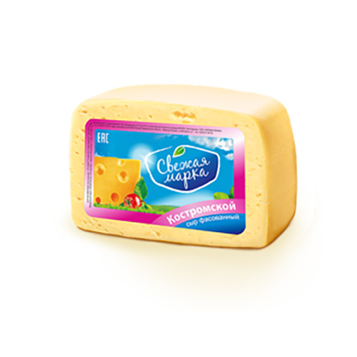 Сыр 45% 200г Костромской Свежая Марка