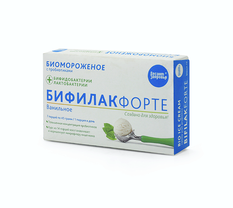 Мороженое 315г Бифилак Форте