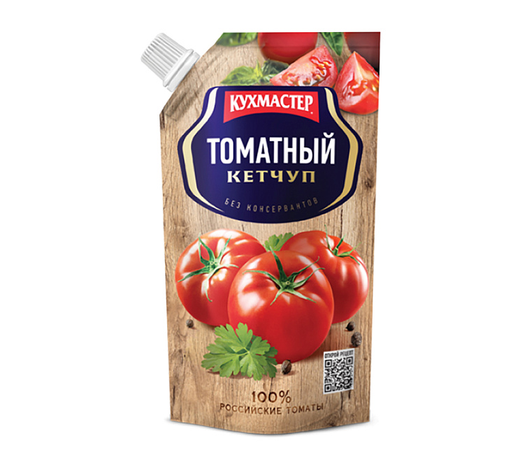 Кетчуп 500г Кухмастер Томатный