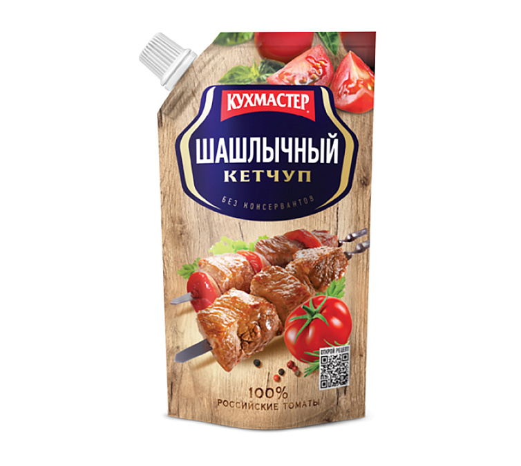 Кетчуп 350г Кухмастер Шашлычный
