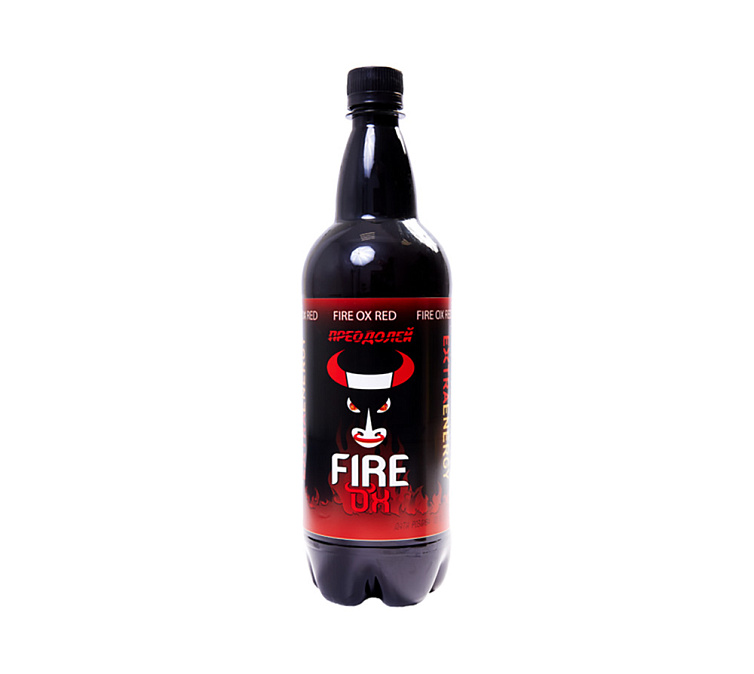 Напиток энергетический 1л FIRE OX RED