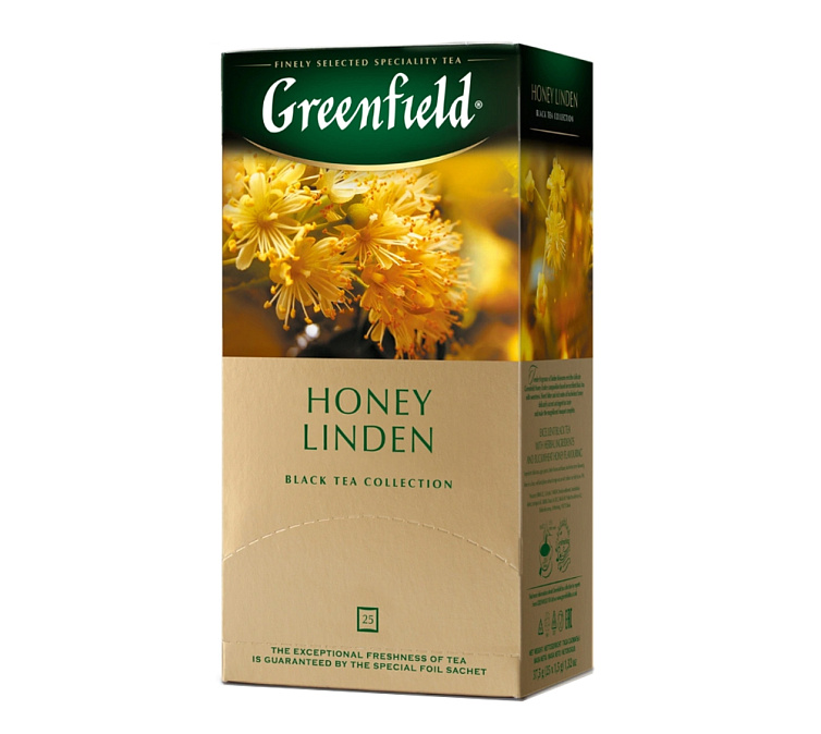Чай черный 25пак Greenfield Gourmand Pear Гринфилд