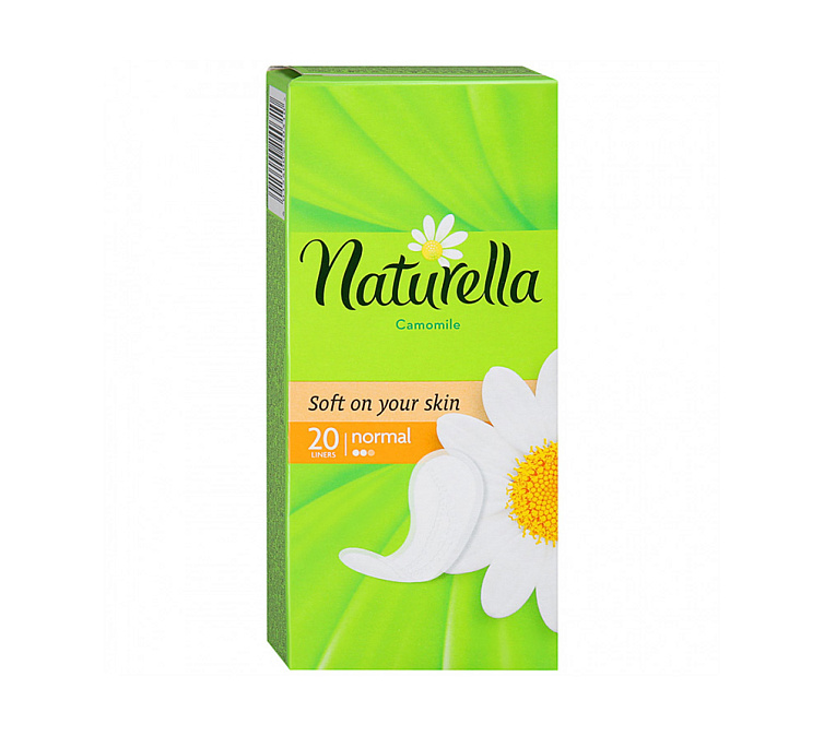 Прокладки 20шт Naturella Normal Camomile ежедневные