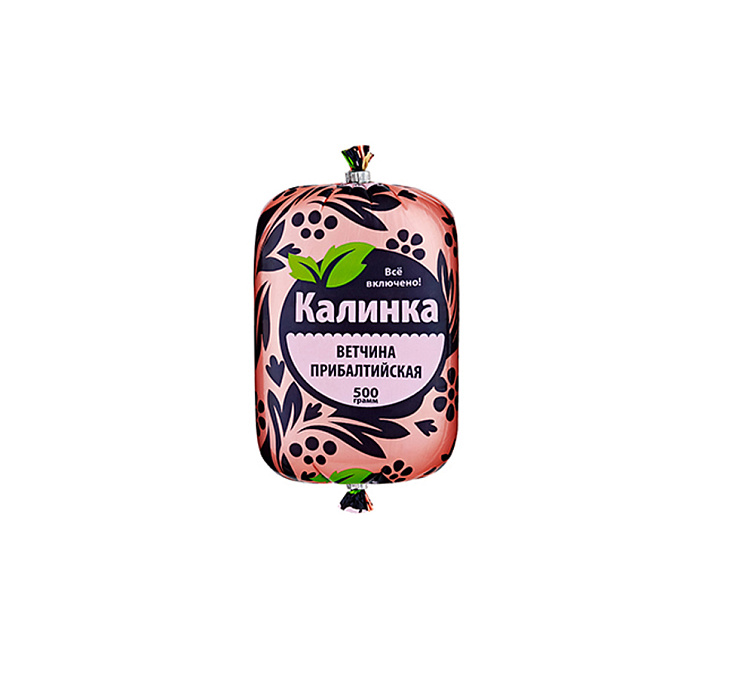 Ветчина 500г Прибалтийская Калинка
