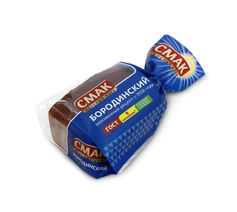 Хлеб 0,35кг Бородинский СМАК