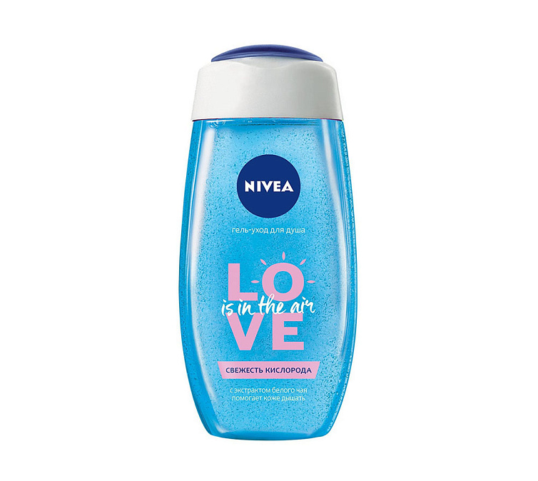 Гель-уход для душа 250мл NIVEA Свежесть кислорода