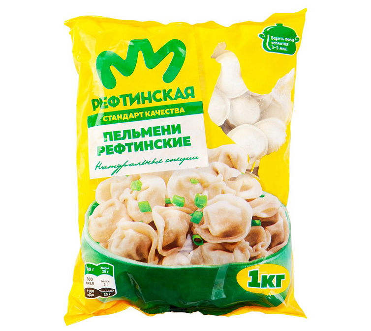 Пельмени 1кг Рефтинские