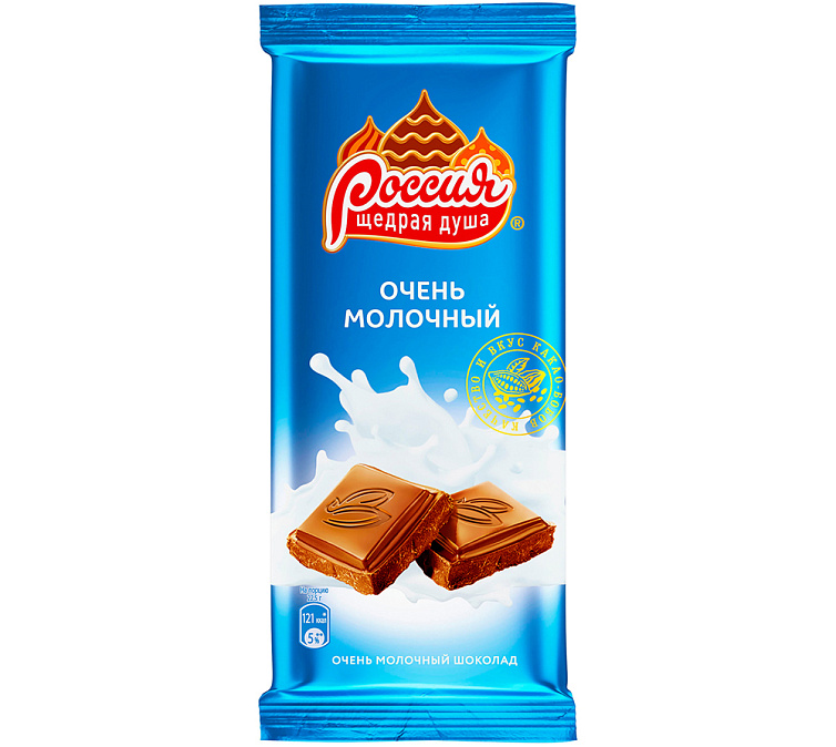 Шоколад 90г Российский Молочный