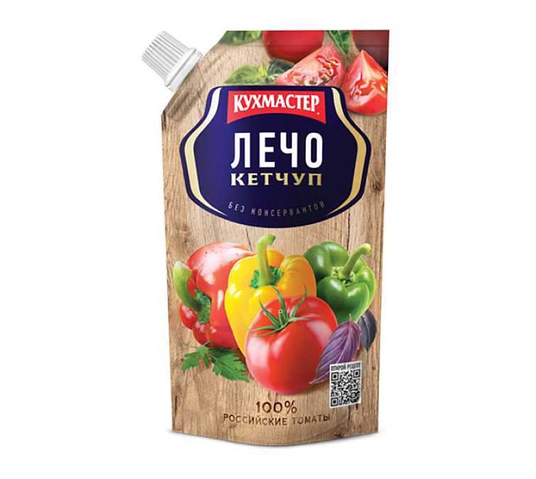 Кетчуп 260г Кухмастер Лечо