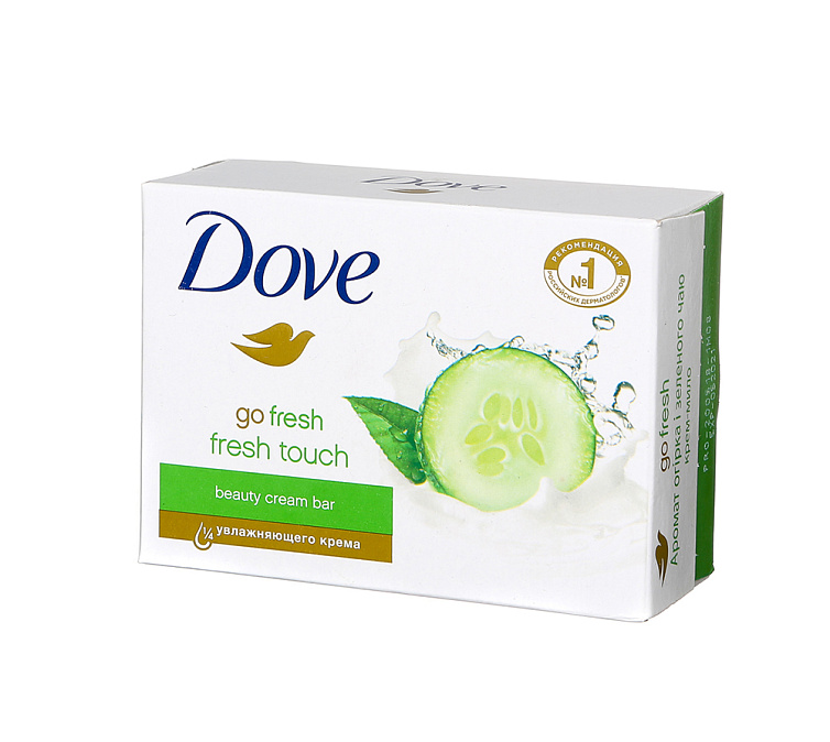 Крем-мыло 135г Dove Огурец и Зеленый чай