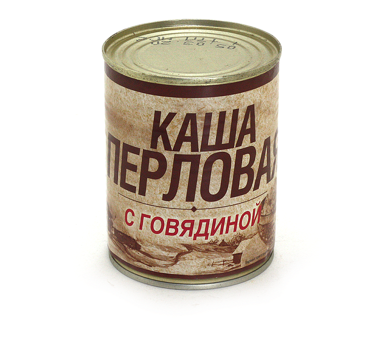 Каша перловая с говядиной 338г Вотчина