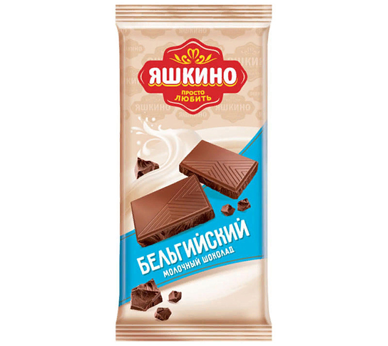 Шоколад 90г Яшкино молочный
