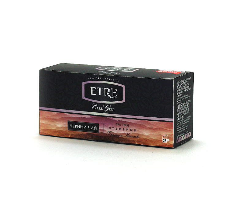 Чай черный 25пак ETRE Earl Grey