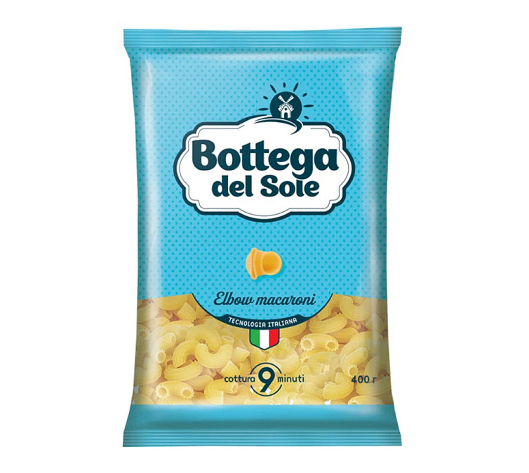 Рожки 400г Bottega del Sole 