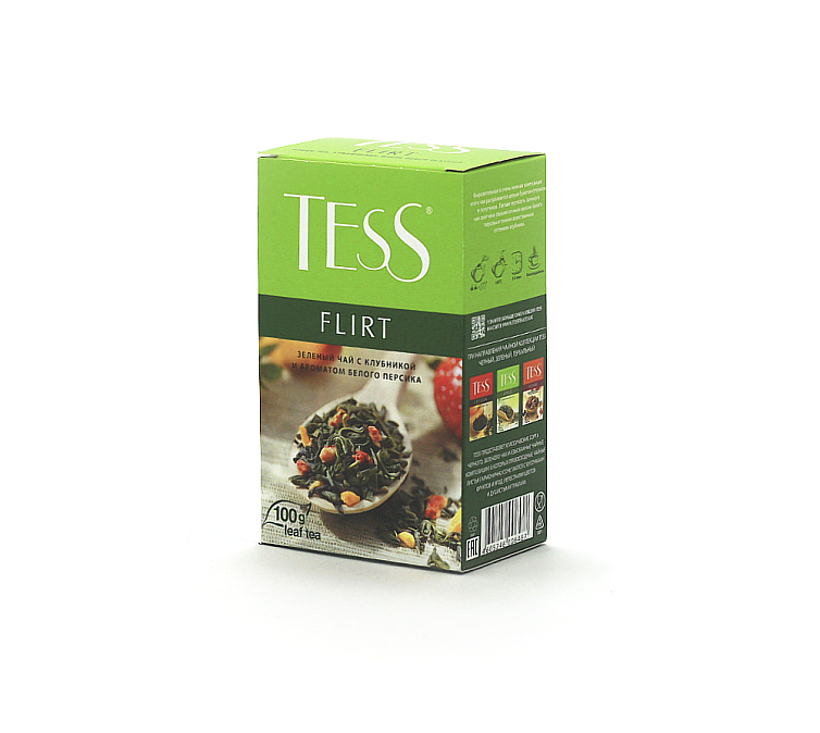 Чай Tess Flirt 100г зеленый 