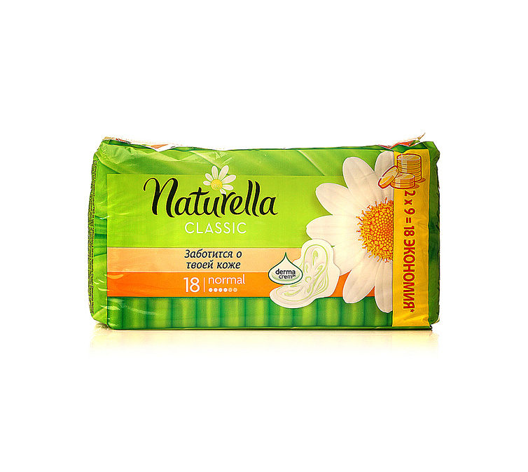 Прокладки 18шт Naturella Classic Normal