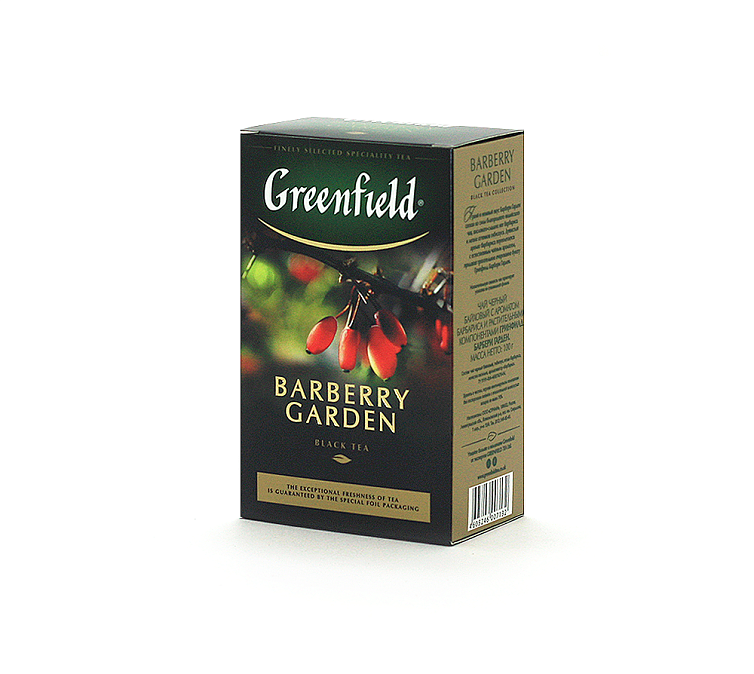 Чай черный 100г Greenfield Barberry Garden