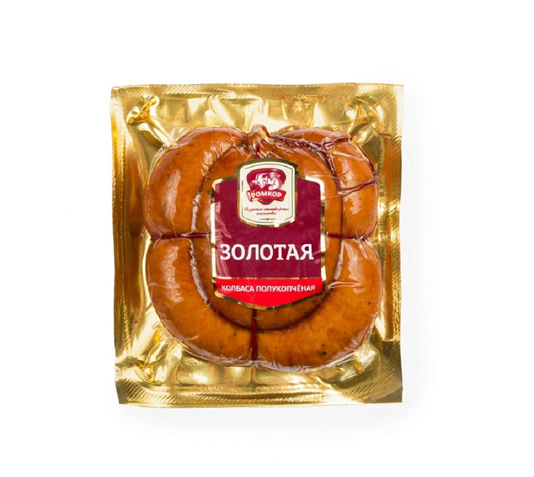 Колбаса п/к 0,4кг Золотая Ромкор