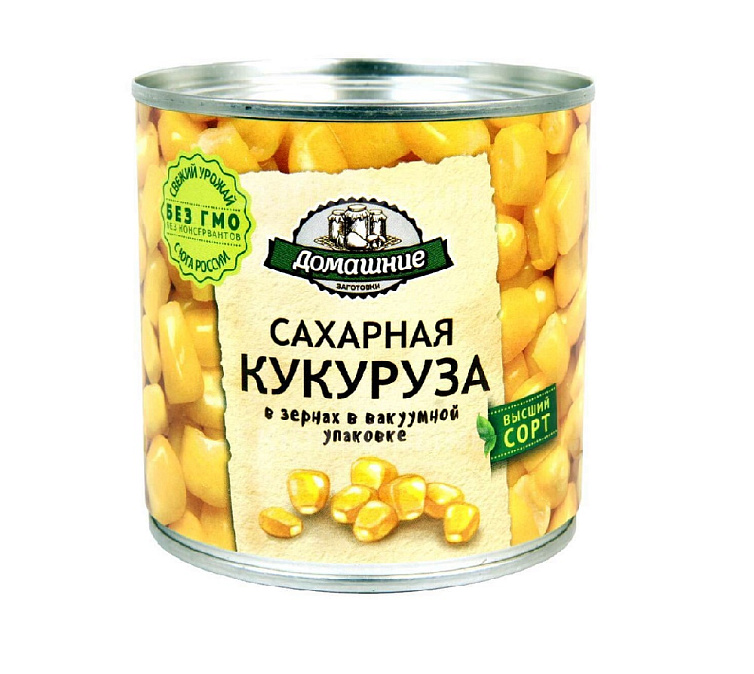 Кукуруза сладкая 425мл Домашние заготовки