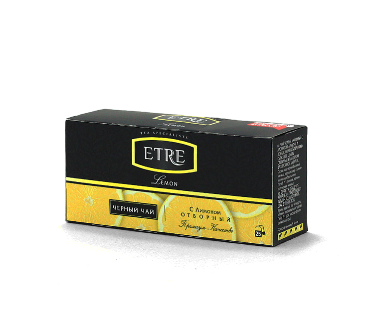 Чай зеленый 25пак ETRE Lemon