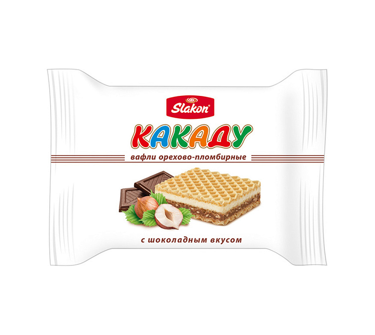 Вафли 500г Зебра с шоколадно-пломбирным вкусом