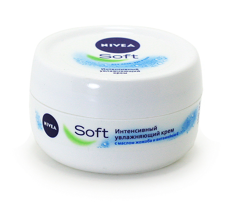 Крем для лица 100мл NIVEA Soft Нивеа увлажняющий баночка