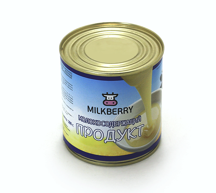Молоко 8,6% 300г Milkberry концентр