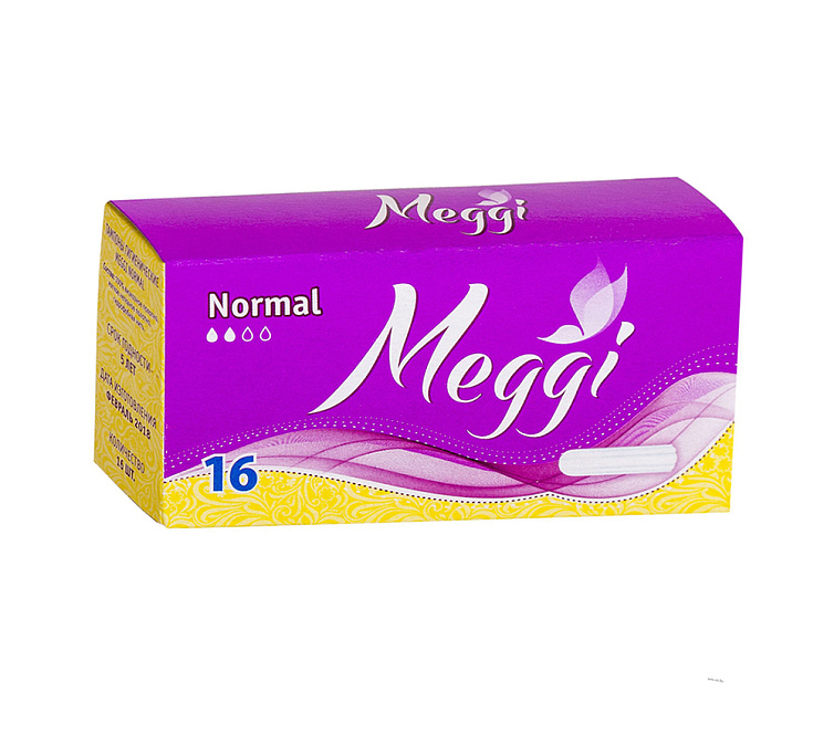 Тампоны 16шт Meggi Нормал