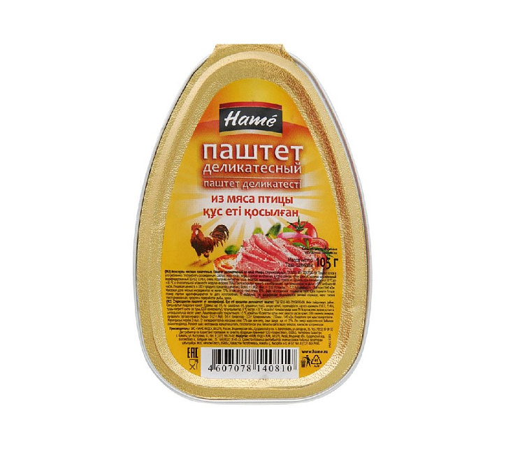 Паштет 105г Hame из мяса птицы