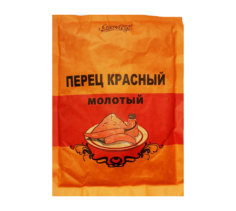 Перец красный молотый 50г СпецВкус