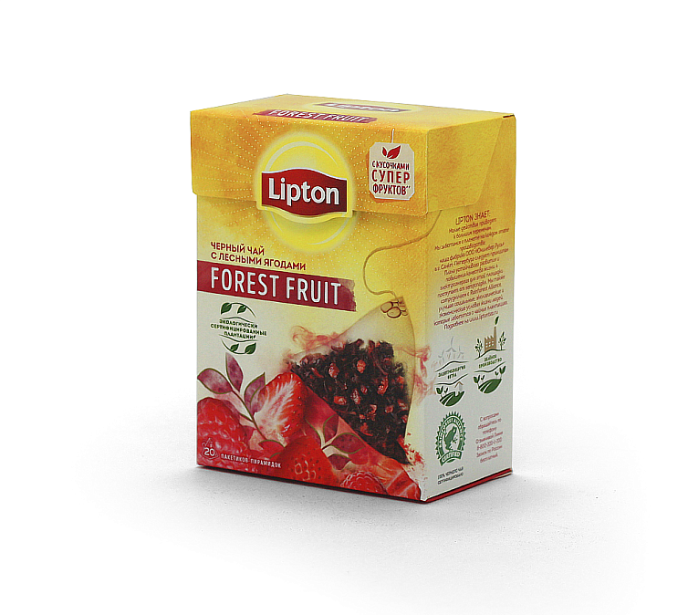 Чай черный 20пак Lipton Forest Fruist Tea