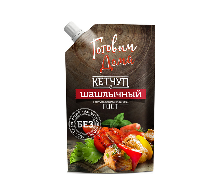 Кетчуп 400г Готовим Дома Шашлычный