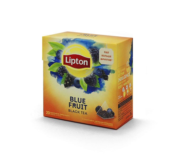 Чай Lipton Blue Fruit Tea 20пак Лесные ягоды
