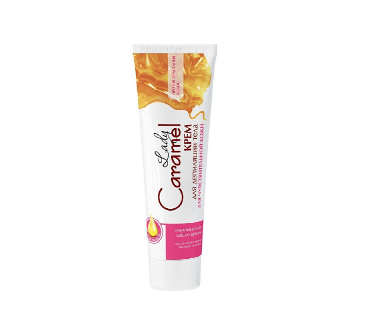 Крем для депиляции 100мл Lady Caramel чувствит