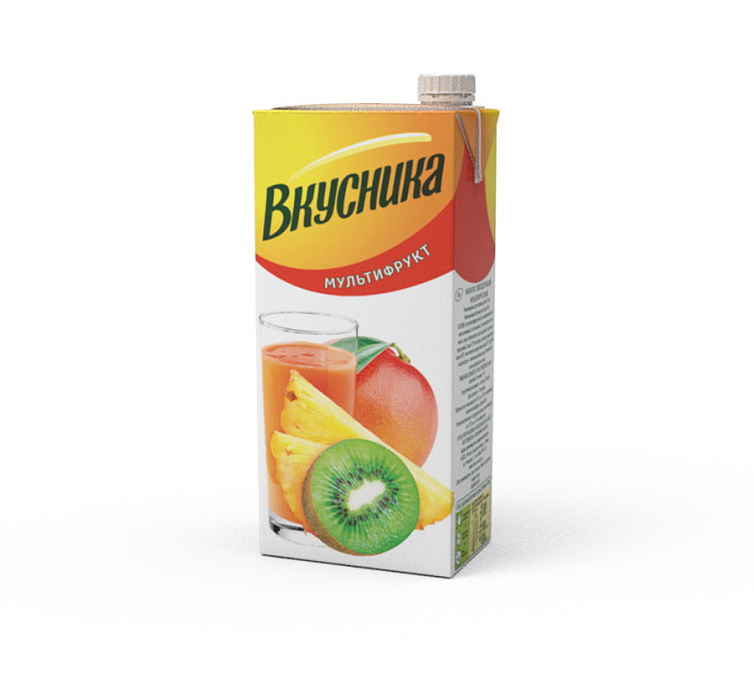 Нектар 0,95л Вкусника Мультифрукт