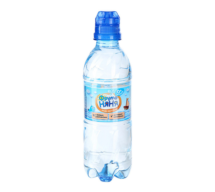 Вода детская 0,33л ФрутоНяня