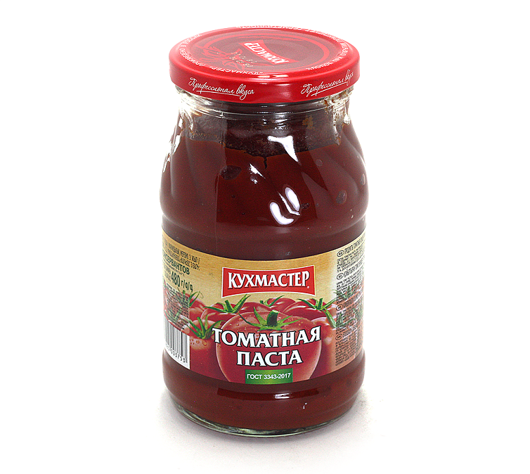 Томатная паста 480г Кухмастер