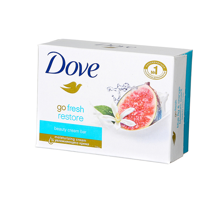 Крем-мыло 100г Dove Инжир и апельсин