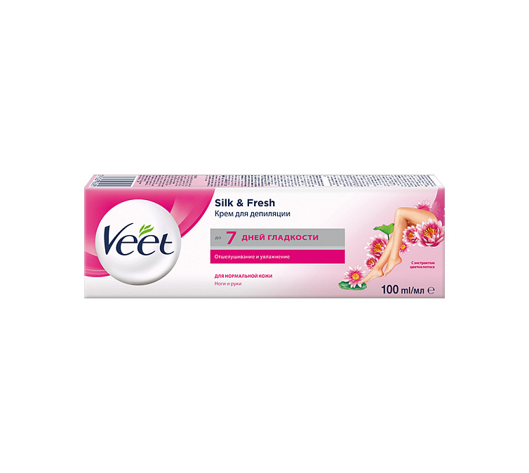 Крем для депиляции 100мл Veet Отшелушивание
