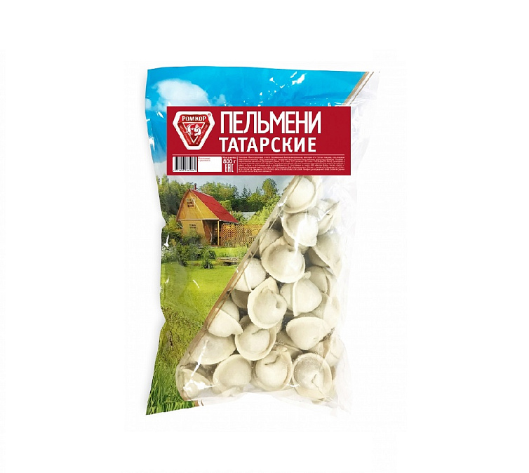 Пельмени 800г Ромкор Татарские 
