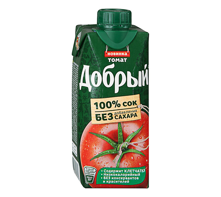 Сок 0,33л Добрый томатный
