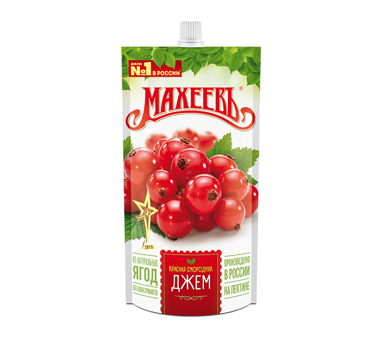 Джем 300г Махеев Красная смородина