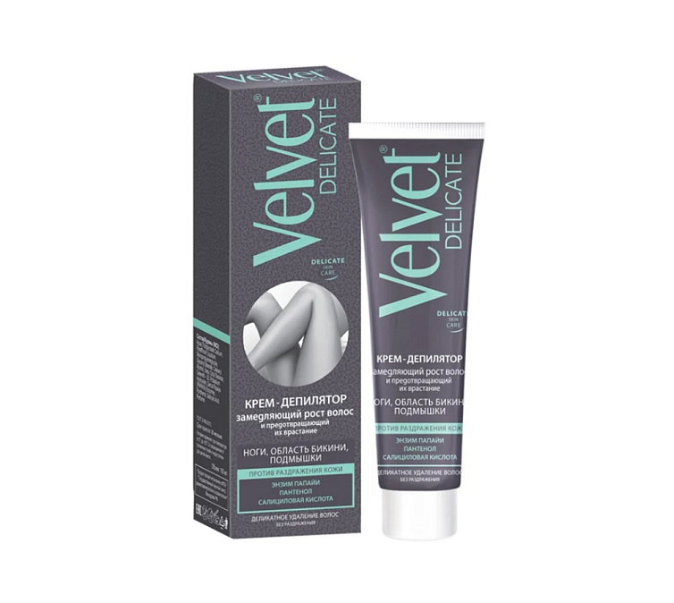 Крем для депиляции 100мл Velvet Delicate
