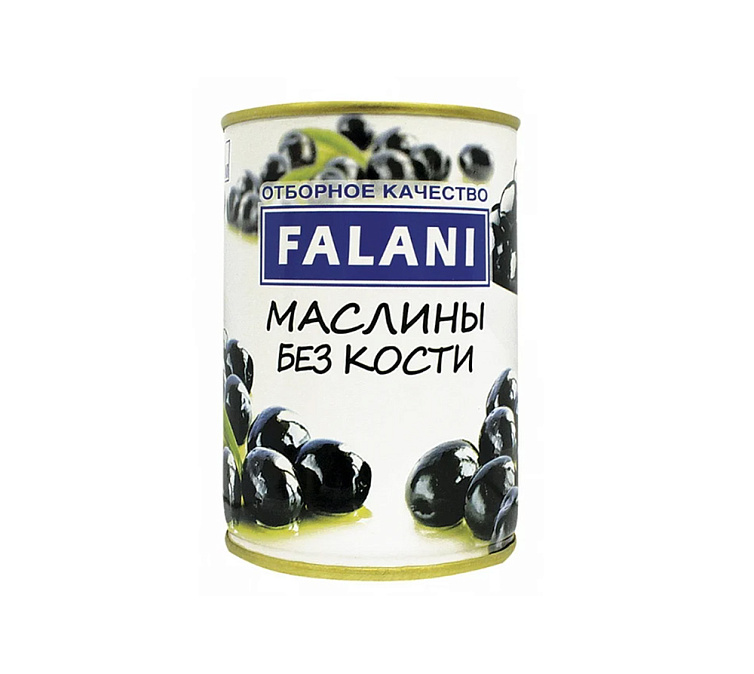 Маслины без кости 300мл FALANI ж/б